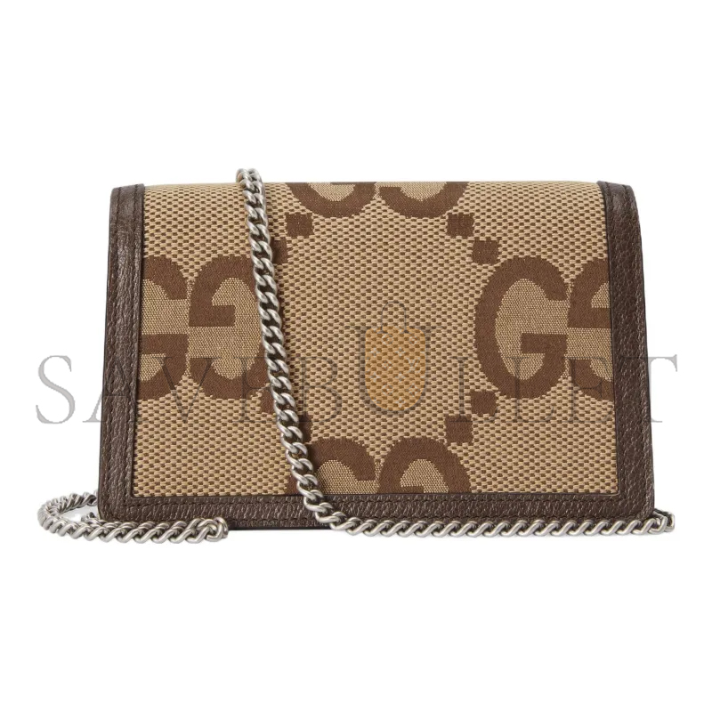 GUCCI DIONYSUS JUMBO GG SUPER MINI BAG ‎476432  (16.5*10*4cm)
